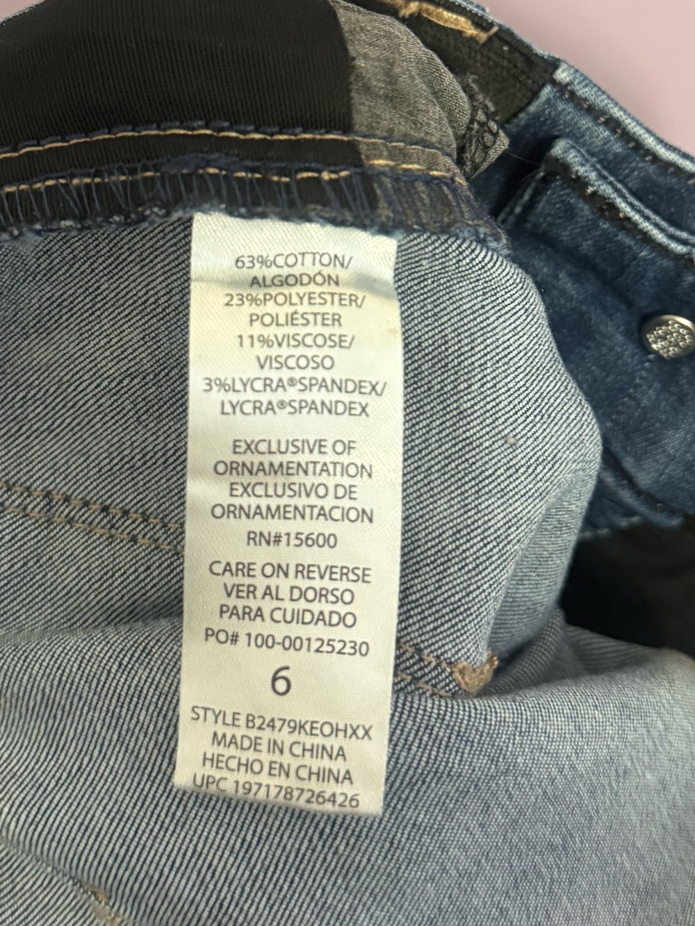 Democracy "Ab"solution Straight Leg Jeans - Picture 5 of 6